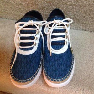 michael kors finch sneakers denim